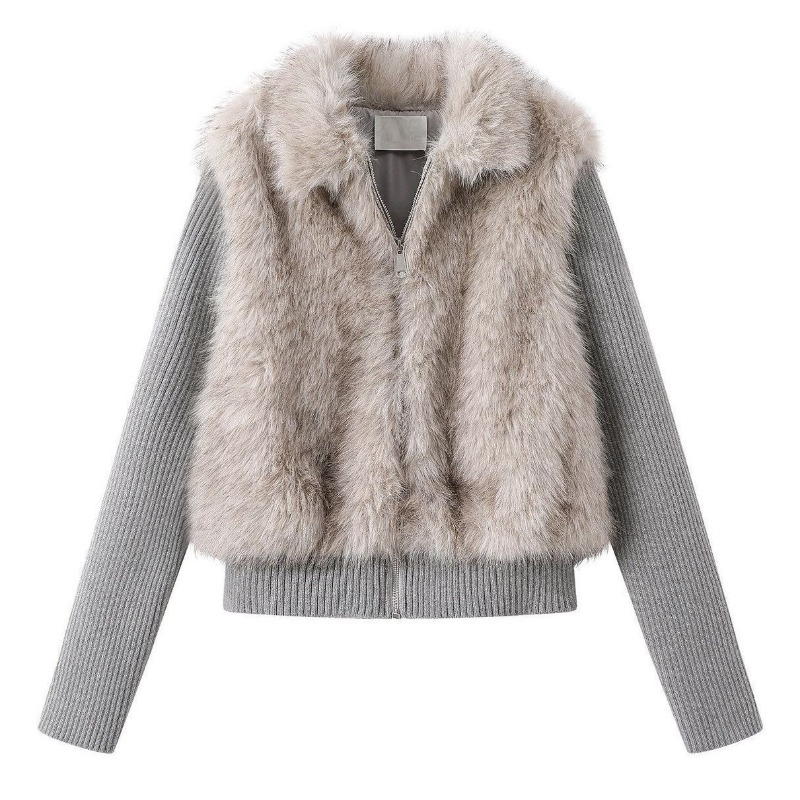 Streetwear Clothing Brand - Winter Faux Fur Jacket Women Fur