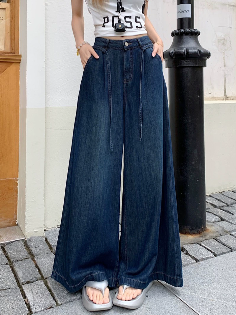 SALIENCY Baggy Straight Leg Wi - Streetwear Brand Popular review and price