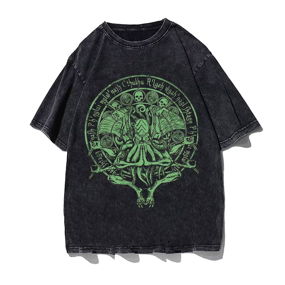 Large And Tall Size Green Cthu - Streetwear Brand England review and price