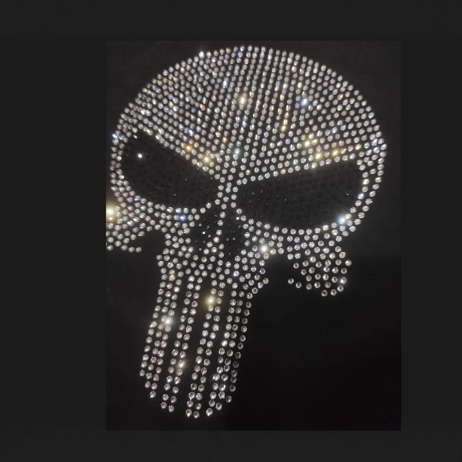 2025 New Skulls Rhinestones Sh - Streetwear Clothing Brand review and price