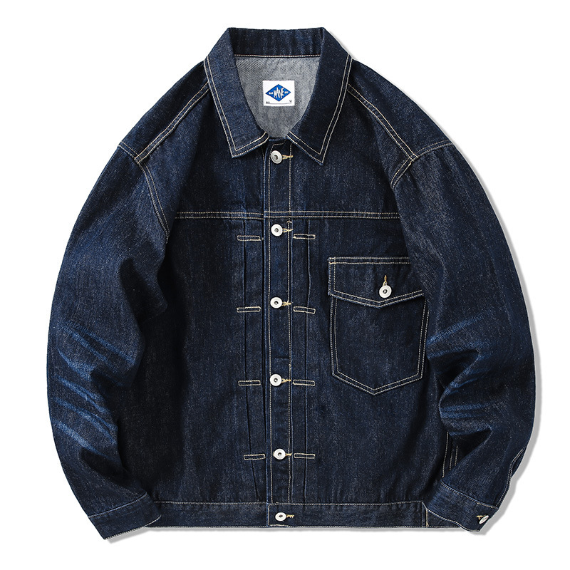 Tide Brand Dark Blue Denim Jac - Streetwear Brand In Japan review and price