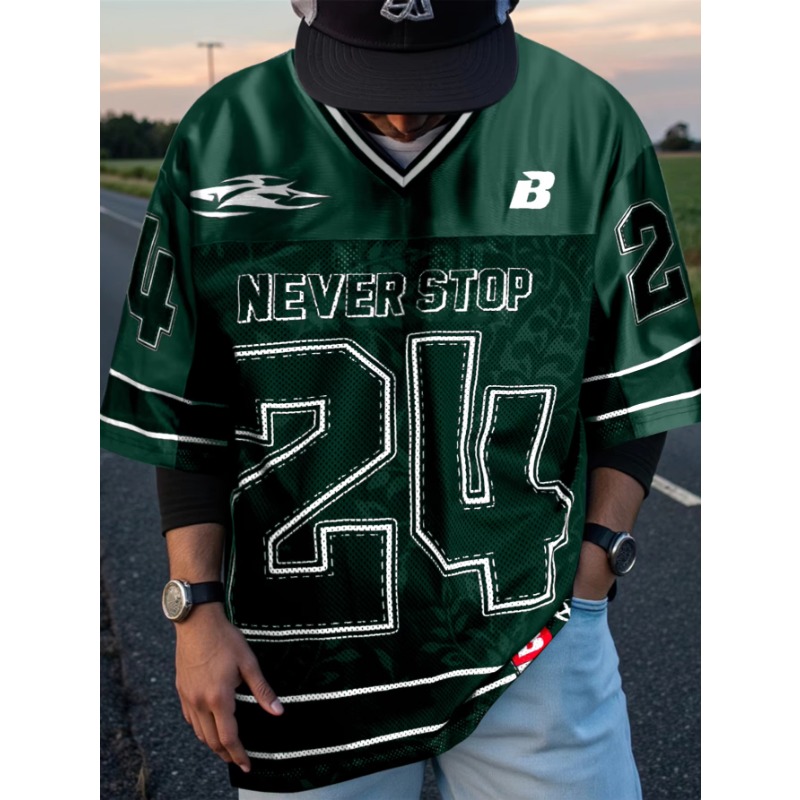 2026 Summer Vintage Men's Over - Streetwear Brand Football Jersey review and price