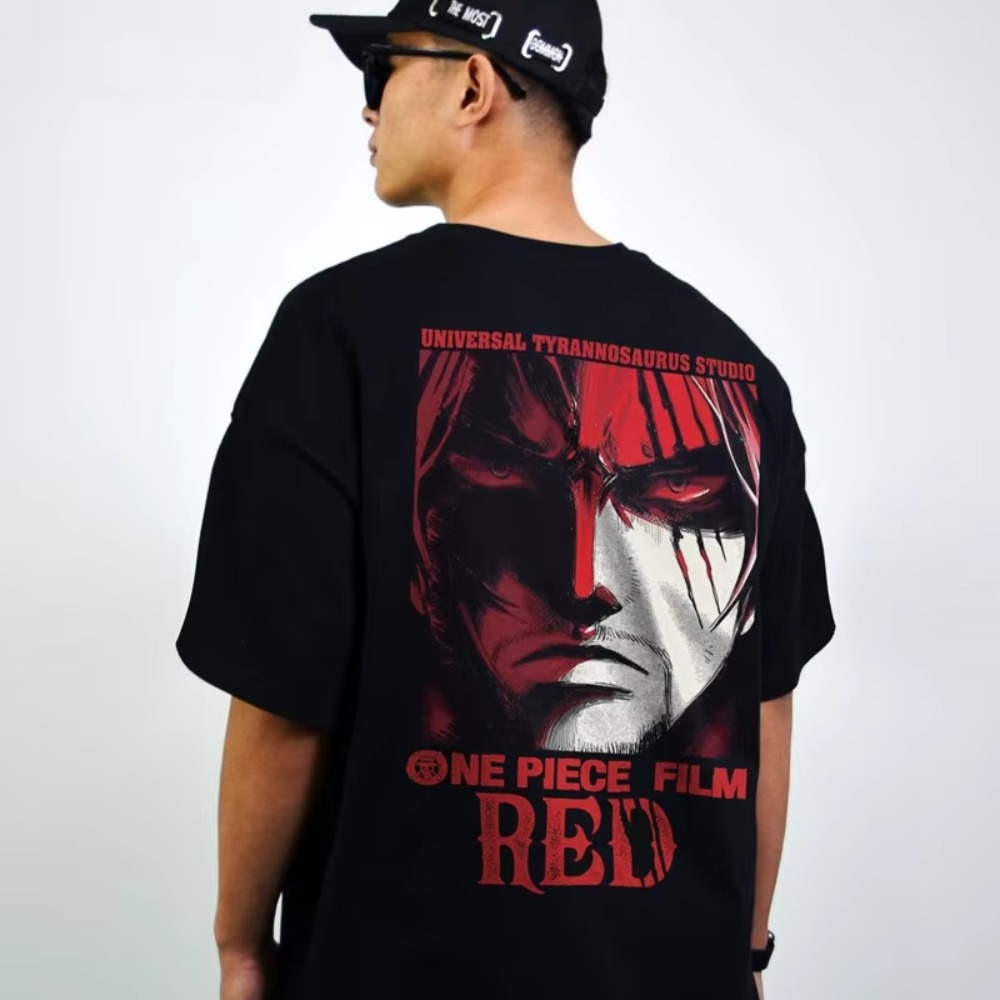 2025One Piece Red Graphic T Sh - Streetwear Brand In Japan review and price