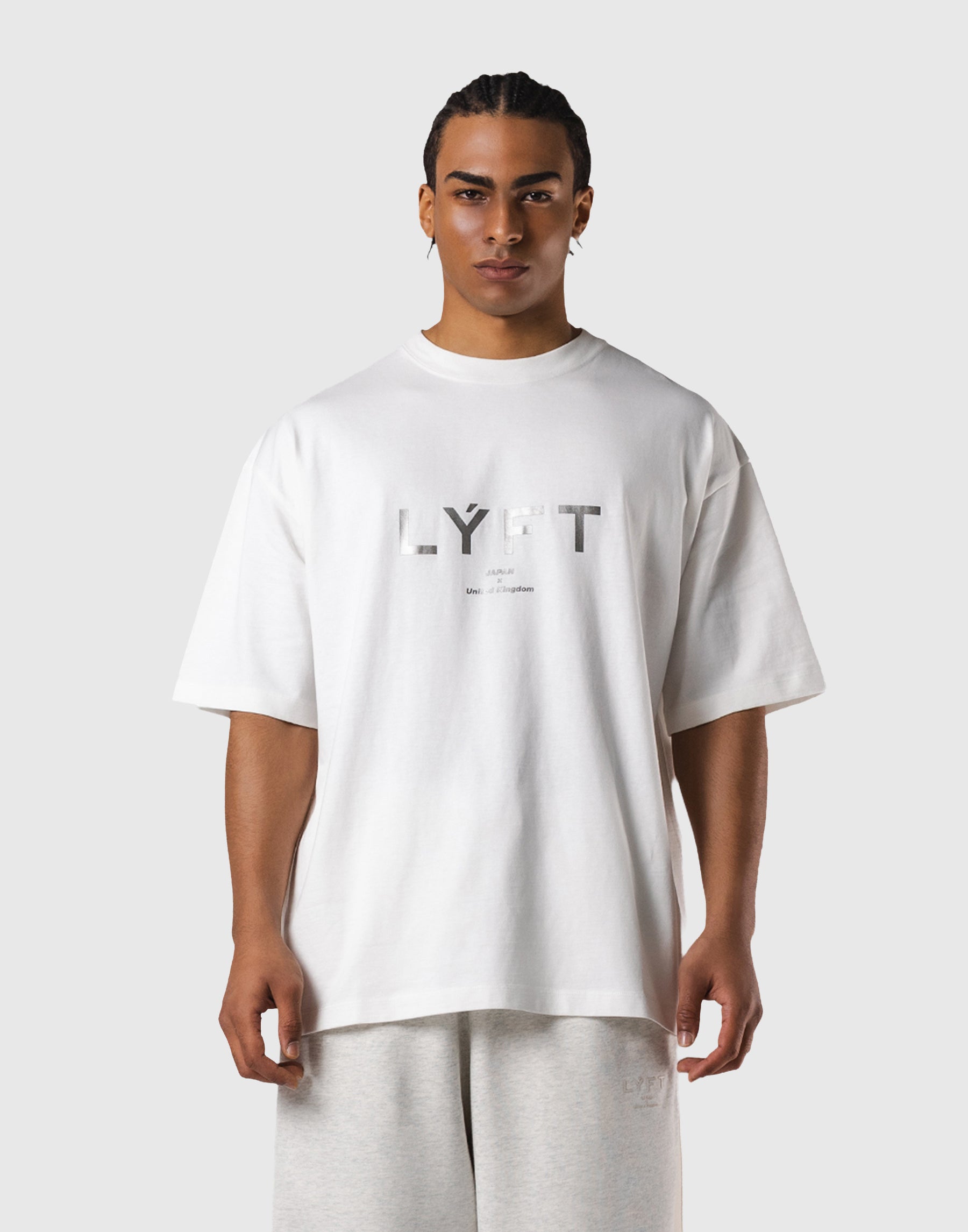 White Classic Logo Big LYFT GY - Streetwear Gym Brand review and price
