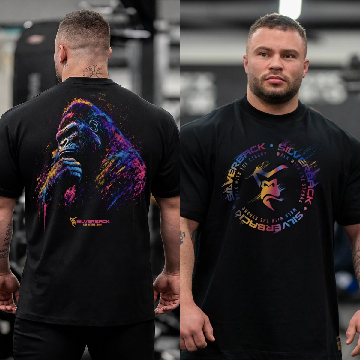 Breaker Oversized Silverback G - Streetwear Gym Brand review and price