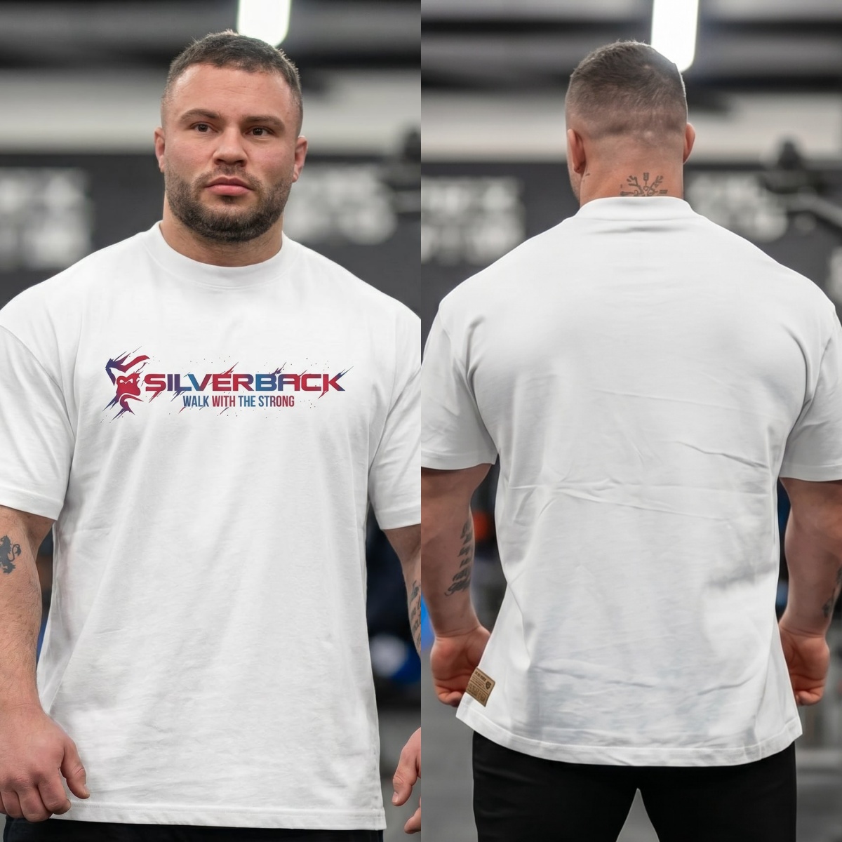 Breaker Oversized Silverback G - Streetwear Gym Brand review and price