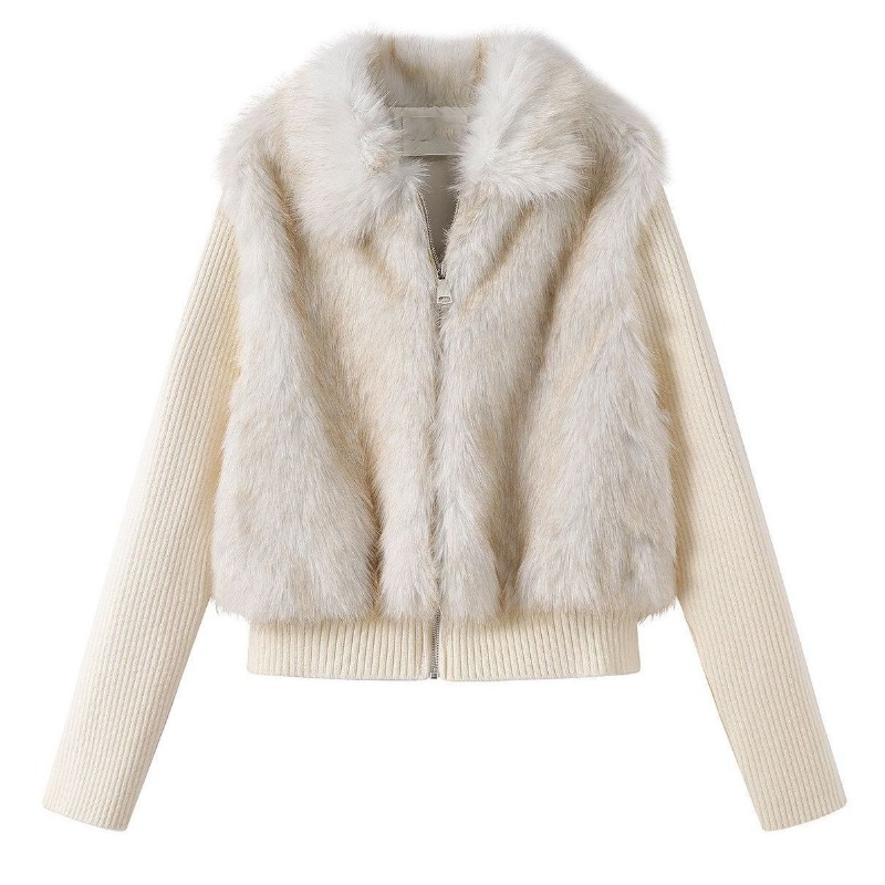Winter Faux Fur Jacket Women F - Streetwear Clothing Brand review and price