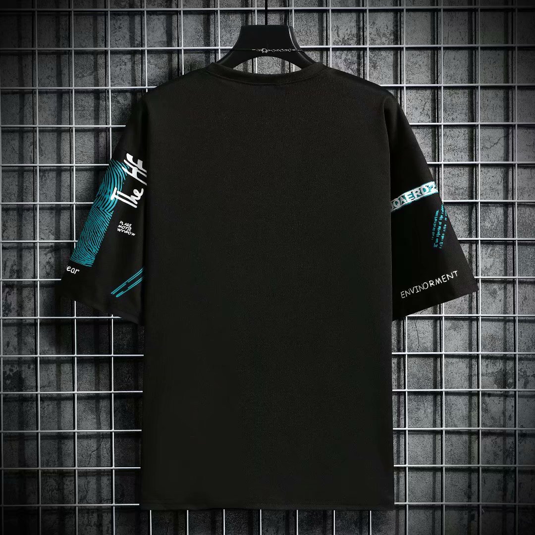 Men Harajuku Graphic Black Sum - Streetwear Brand In Japan review and price