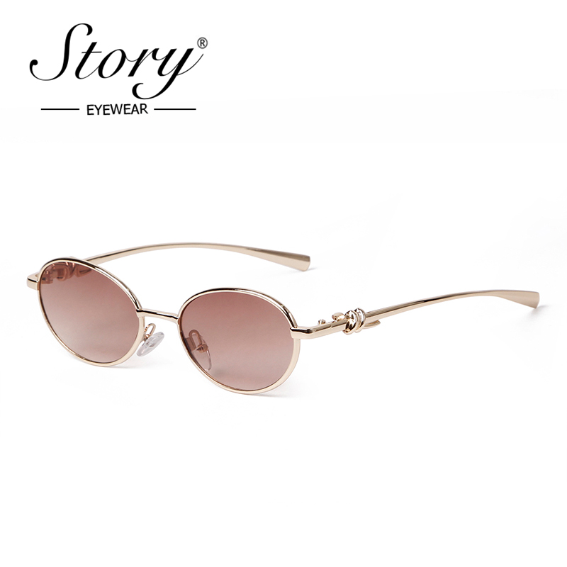 STORY Retro Metal Frame Oval S - Streetwear Brand Designs review and price